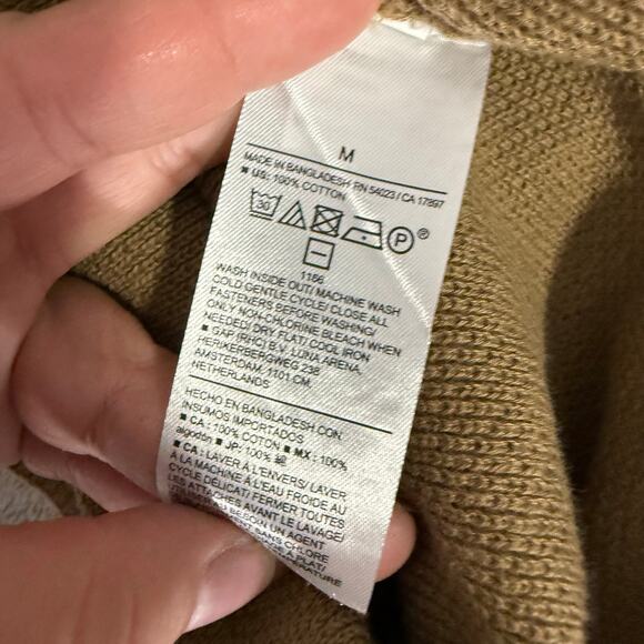 Banana Republic Tipped Textured Polo, Airforce Khaki, M, 776605 - Picture 5 of 5